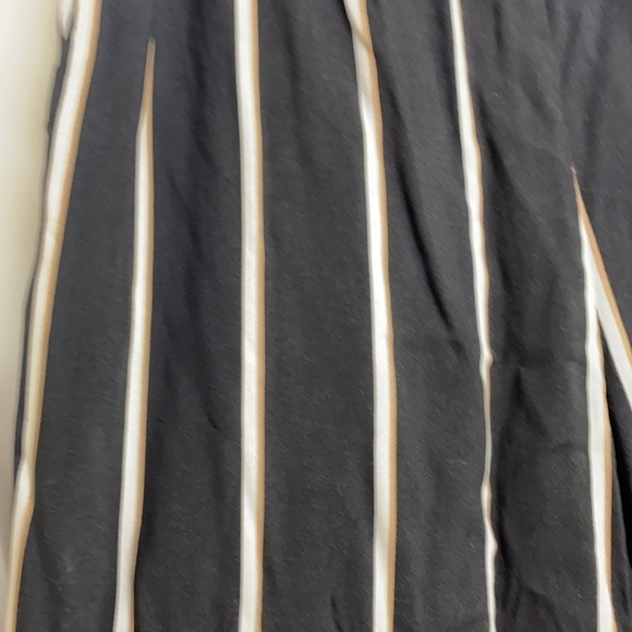 H&M - Black And Tan Stripe Paper Bag Pants Size 4 - Picture 8 of 10